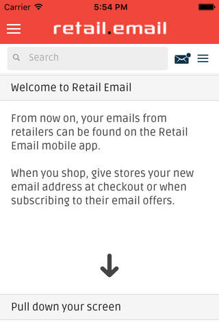 retail.email screenshot 2