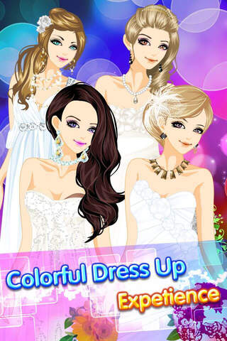 Perfect Bride - Wedding Dressup Salon, Girl Free Games screenshot 2