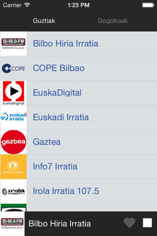 Radio Euskadi screenshot 2