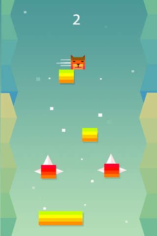 Nyan Cat Rainbow Platform - Jump Sky High screenshot 2