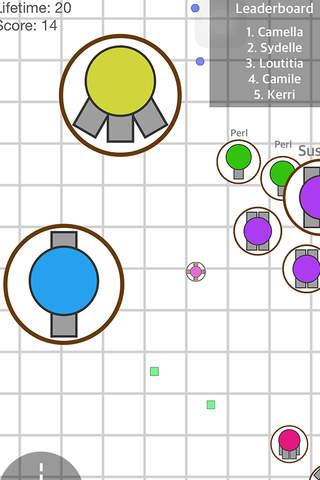 Battle.io Warrior Tank - War of slither balls for diep.io version screenshot 4