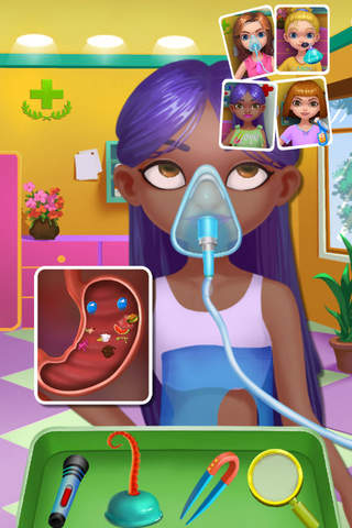 Baby Princess's Surgery Simulator - Beauty Surgeon Tracker/Celebrity Stomach Operation Games screenshot 3