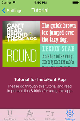 ALLFONTS - Install Any & All New Custom Fonts screenshot 2