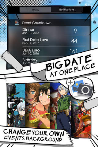 Event Countdown Manga & Anime Wallpaper  - “ Gargantia Edition ” Free screenshot 2