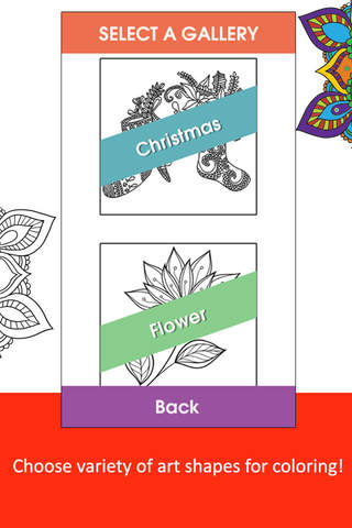 Color Life-Adult Coloring Book For Mandala screenshot 2