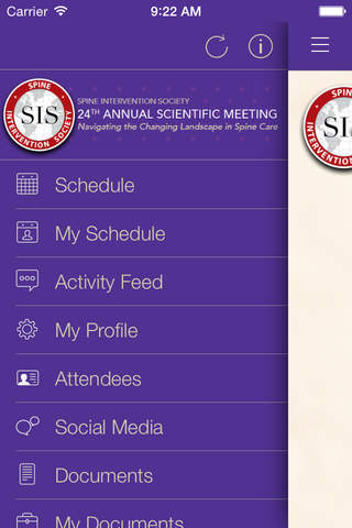 24th Annual Scientific Meeting screenshot 2
