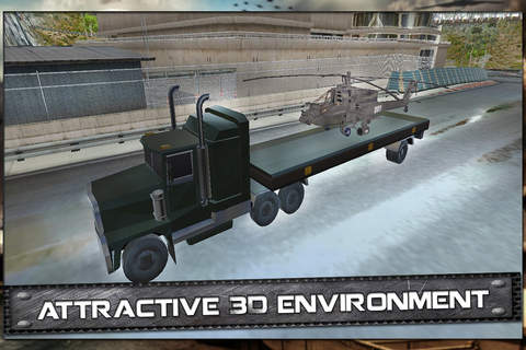Army Truck Cargo Simulator 3D screenshot 2