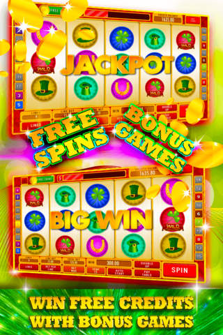 Super Irish Slots: Celebrate St. Patrick's Day and enjoy lucky jackpot amusements screenshot 2