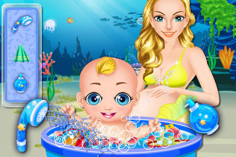 Ocean Baby's Sugary Salon - Sea Resort/Relaxation Time screenshot 2