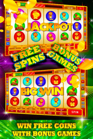 Super Jungle Slots: Enjoy the virtual gambling experience to earn the lucky lion spins screenshot 2