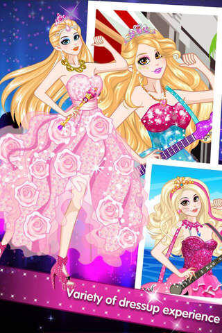 Stage Dress Dreaming – Best Celebrity Fashion Salon Game for Girls screenshot 2