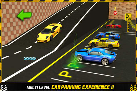 Car Parking - Multi Level Sports Car Driving School screenshot 4