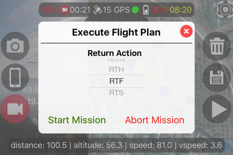 Flight Plan For DJI P2 Vision+ screenshot 2