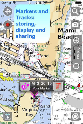 Aqua Map California - GPS Offline Nautical Charts screenshot 2