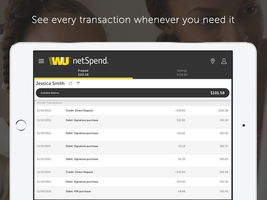 Can one check a NetSpend balance on a mobile phone?