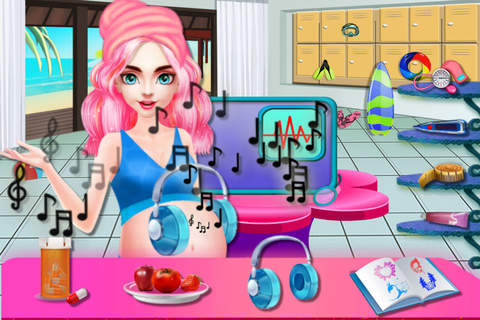 Rose Princess's Beach Record - Beauty Pregnancy Check/Cute Infant Castle screenshot 3