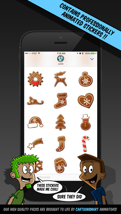 Christmas Cookie Stickers screenshot 3