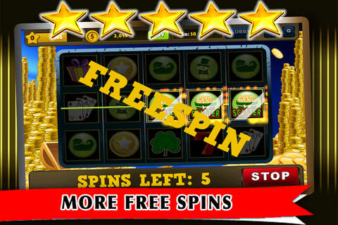 777 Irish Lucky Eyes Slot machines - Little Leprechaun Pot of Gold Mobile World Casino screenshot 3