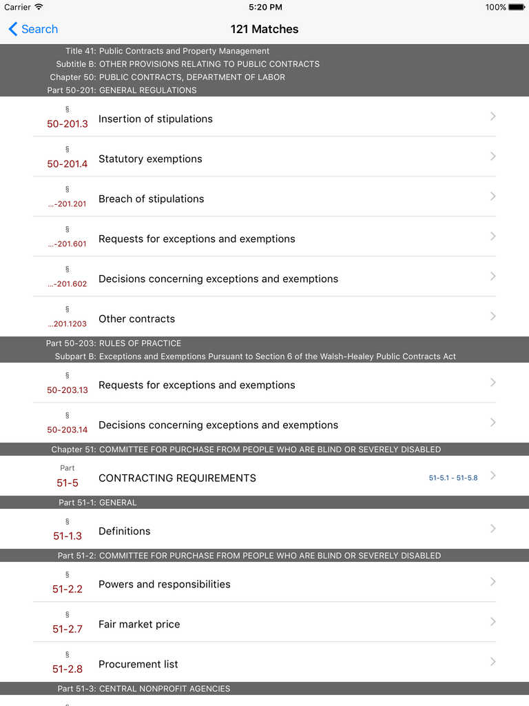 App Shopper: 41 CFR - Public Contracts And Property Management ...