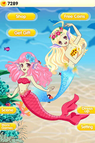 Mermaid Sisters – Princess Delicate Makeover Salon Game for Girls screenshot 3