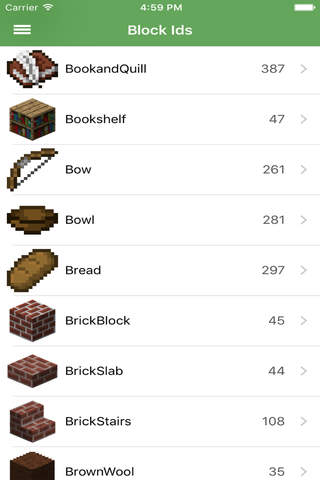 Toolbox For Minecraft - Block IDs & Maps & Ultimate Guide For PE screenshot 4