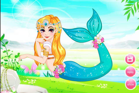 Barbie the Pearl Princess – Deep Sea Mermaid Makeup, Dress up and Makeover Game screenshot 2