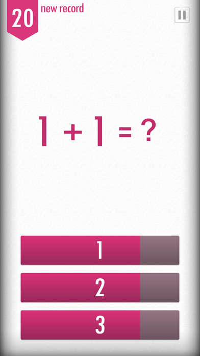 Screenshots of 1+2=3 for iPhone