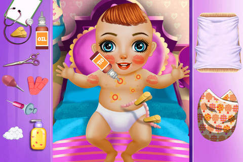 Classic Mommy's Newborn Baby - Infant Care Booth/Doctor Role Play screenshot 3