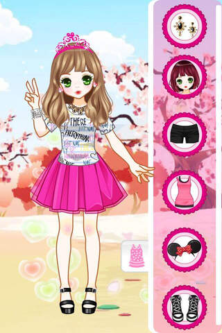 Candy Girly Girl - Dress Up Free Games screenshot 4