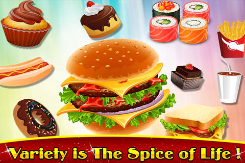 Theme Park Fast Food Cafe : Master-Chef Ham-burger n Pizza Cooking Restaurant screenshot 4