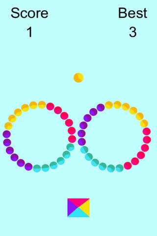 Rush Through Color Dotz Switch 2 - Drive The Twisty Color Ball to escape the geometry No Ads screenshot 2