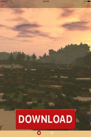 Mods Mine App for Minecraft PE ( Pocket Edition ) - Pimp your MCPE with the Best Wallpapers. screenshot 3