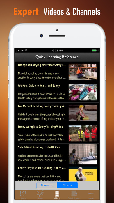 Material and Occupational Safety Tips-Top News screenshot 4