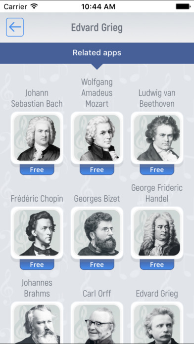 Edvard Grieg - Classical Music Full screenshot 2