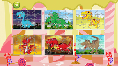 Dinosaur Jigsaw learning easy kids games for 4 yr screenshot 2