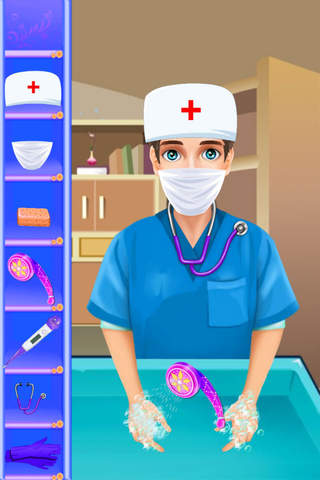Doctor And Modern Baby-Celebrity Salon Games screenshot 2