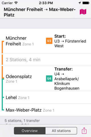 Munich Rail Map Lite screenshot 4