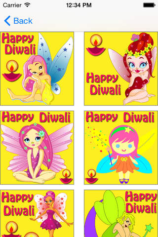 Diwali Messages & Stickers screenshot 2
