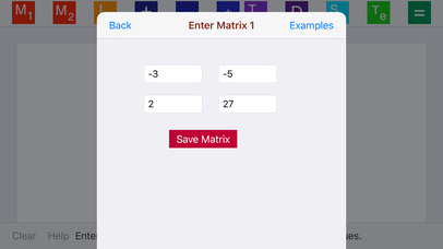 Elementary Matrix Algebra screenshot 3