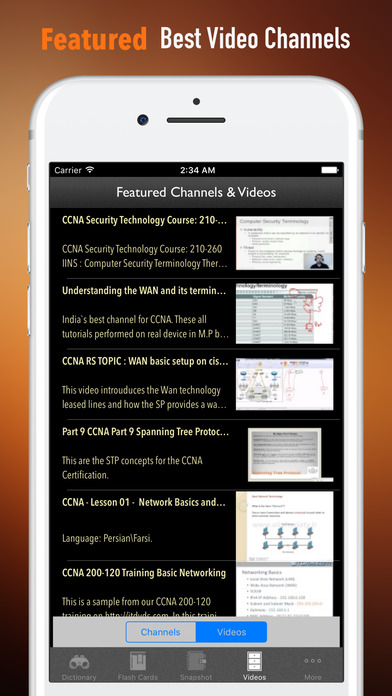 CCNA Study Guide and Basics-Glossary and Flashcard screenshot 3