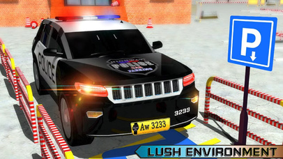 Charismas Police Car Park : Real Stunt Car Drive screenshot 3