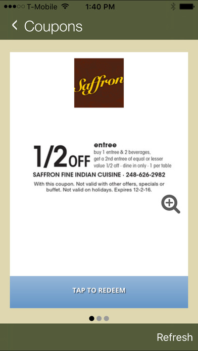Saffron Bar & Grill screenshot 3