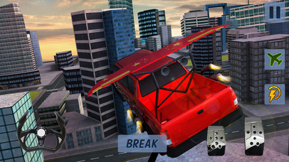 Free Limo Flying Car Simulator screenshot 3
