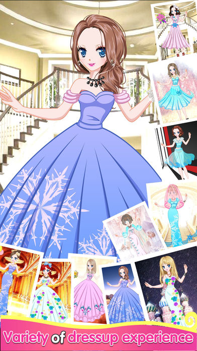 Princess Wedding Snow-Kids Games screenshot 2