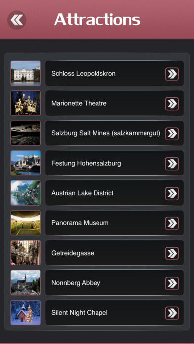 Salzburg Offline Travel Guide screenshot 3