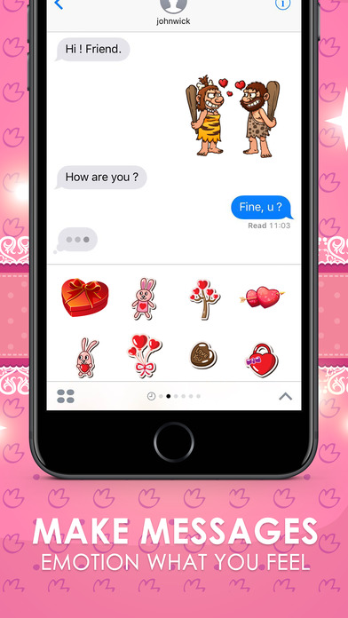 Wedding Emoji Stickers Keyboard Themes ChatStick screenshot 2