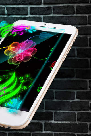 Neon Wallpapers HD – Glowing Background Creator screenshot 2