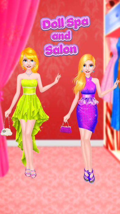 Doll Spa and Salon - Fashion Makeover Game screenshot 4