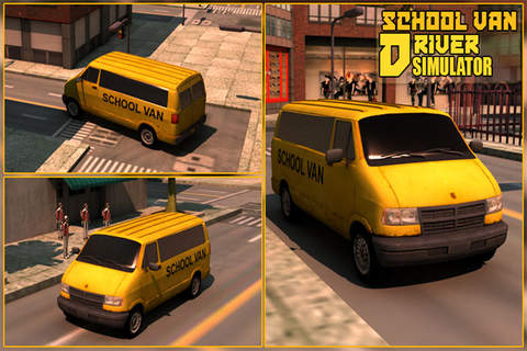 School Van Driver Simulator screenshot 4