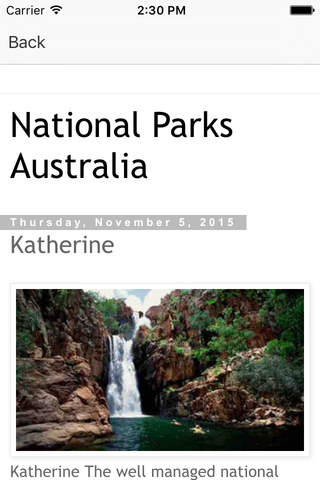 National Parks Australia screenshot 2